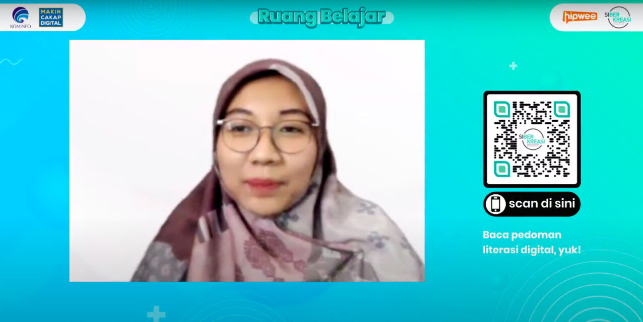 Tangkapan layar zoom event siberkreasi 12 Mei 2023