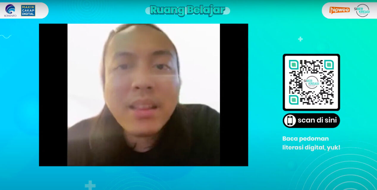 Tangkapan layar zoom event siberkreasi 12 Mei 2023