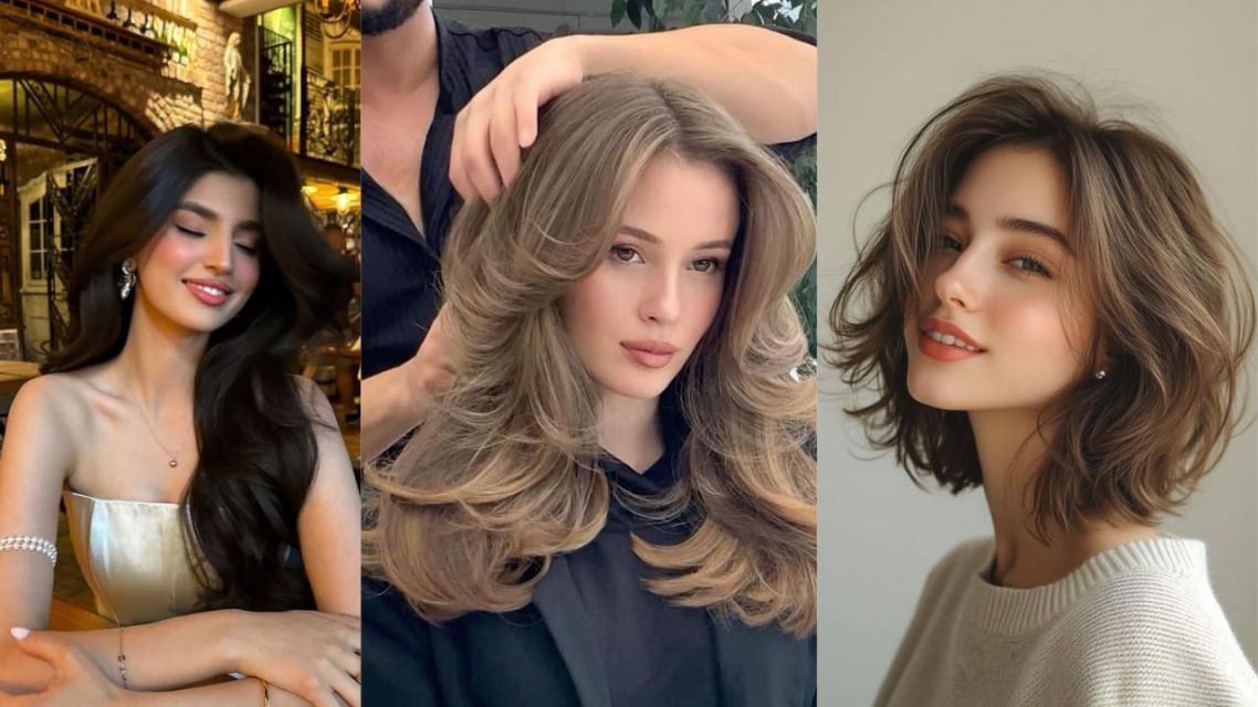 gaya rambut wanita-leo