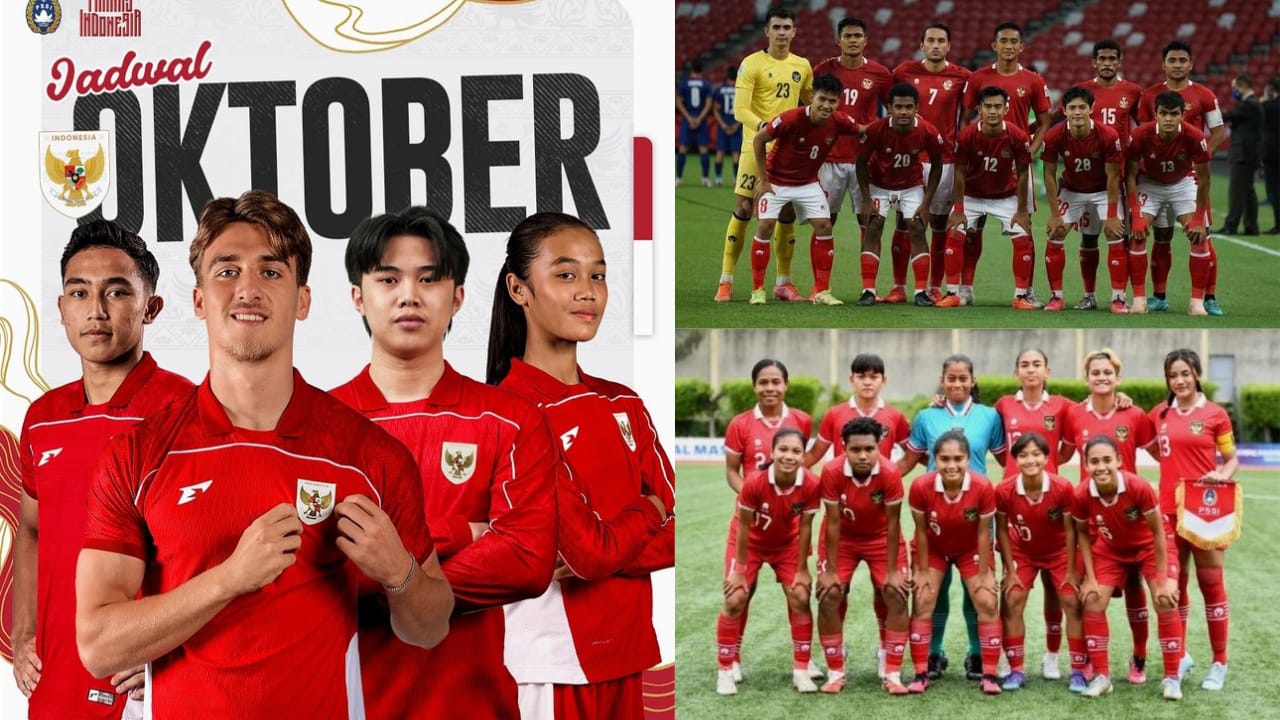 Jadwal Timnas Garuda Indonesia Putra & Putri Oktober 2025: Perjuangan Hidup Mati di Babak 4 Kualifikasi & Turnamen Wanita